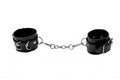 Leather Cuffs for Hands and Ankles - Black Luxe Ember Essentials