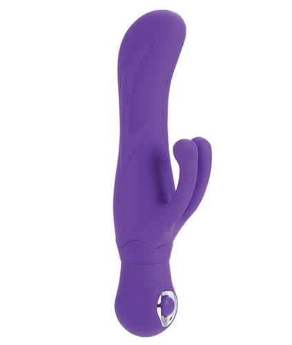 Posh Silicone Double Dancer - Purple Luxe Ember Essentials