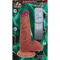 Lifelike Vibrating Latin Duke 7" Luxe Ember Essentials