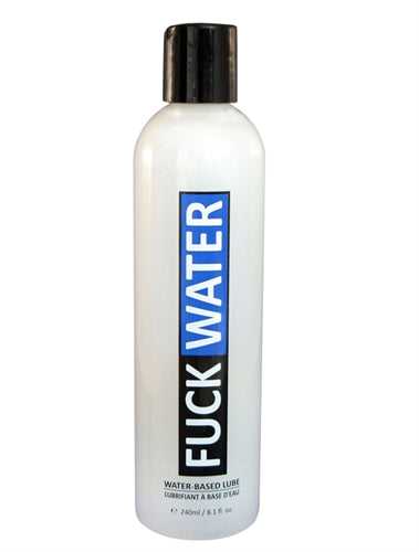 Fuck Water Water-Based Lubricant - 8 Fl. Oz. Luxe Ember Essentials