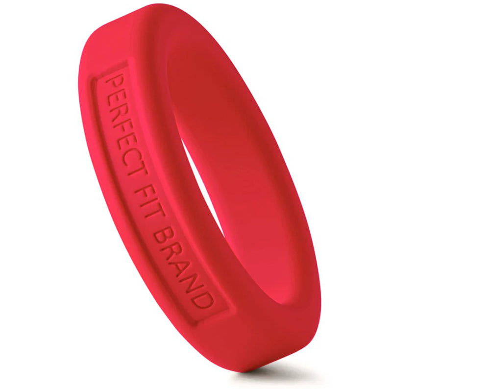 "Hefty Ring 1.4 36 Mm Silicone - Red PF-UB-108"