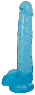 Lollicock - 8 Inch Slim Stick With Balls - Berry Ice Luxe Ember Essentials