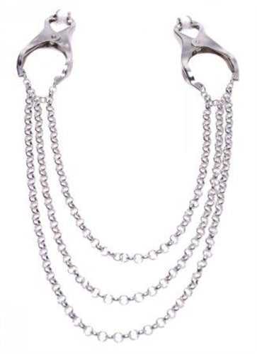 Affix Triple Chain Nipple Clamps Luxe Ember Essentials