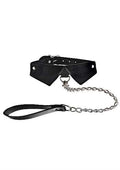 Exclusive Collar With Leash - Black Luxe Ember Essentials