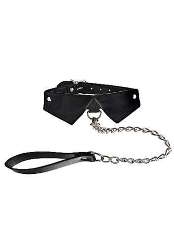Exclusive Collar With Leash - Black Luxe Ember Essentials