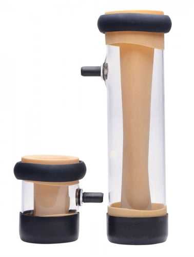 Love Botz the Milker Duel Cylinder Deluxe Stroking Machine Luxe Ember Essentials