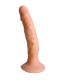 Skinsations Playful Partner Strap-on 8 Inches - White Luxe Ember Essentials