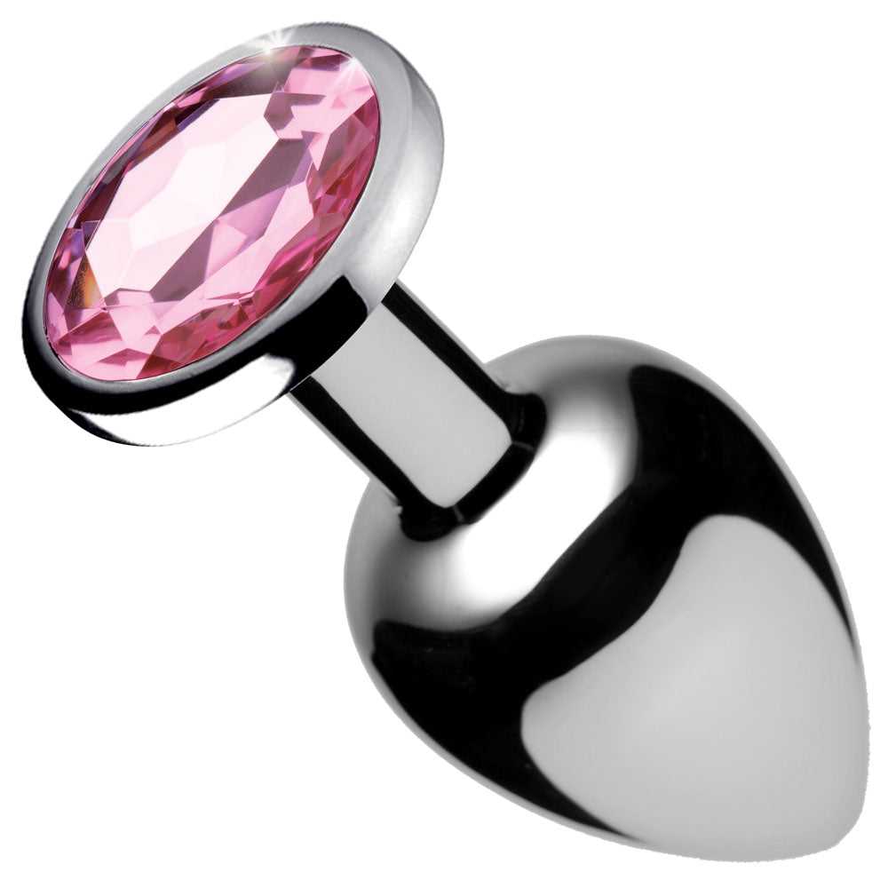 Pink Gem Anal Plug - Large Luxe Ember Essentials