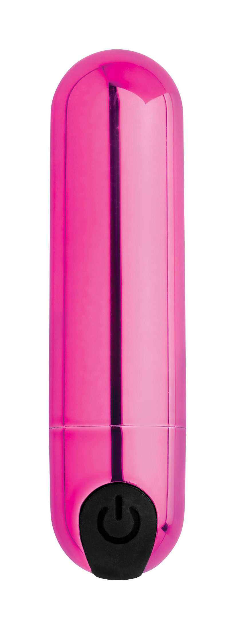 10x Rechargeable Vibrating Metallic Bullet - Pink Luxe Ember Essentials