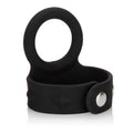Silicone Tri-Snap Scrotum Support Ring - Medium Luxe Ember Essentials