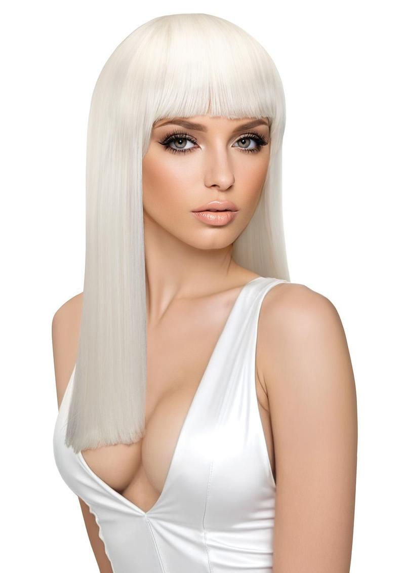 "Odessa Premium Stylable Wig Platinum X-PW8072"