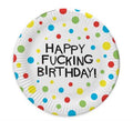 X-Rated Birthday Party Plates 8 Count Luxe Ember Essentials