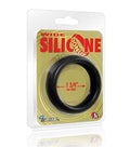 Wide Silicone Donut - Black - 1.75-Inch Diameter Luxe Ember Essentials