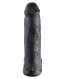 King Cock 12 Inch Cock With Balls - Black Luxe Ember Essentials