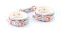 Cosmo Bondage - Wrist Cuffs - Rainbow Luxe Ember Essentials