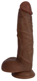 Jock 9 Inch Dong With Balls - Chocolate Luxe Ember Essentials