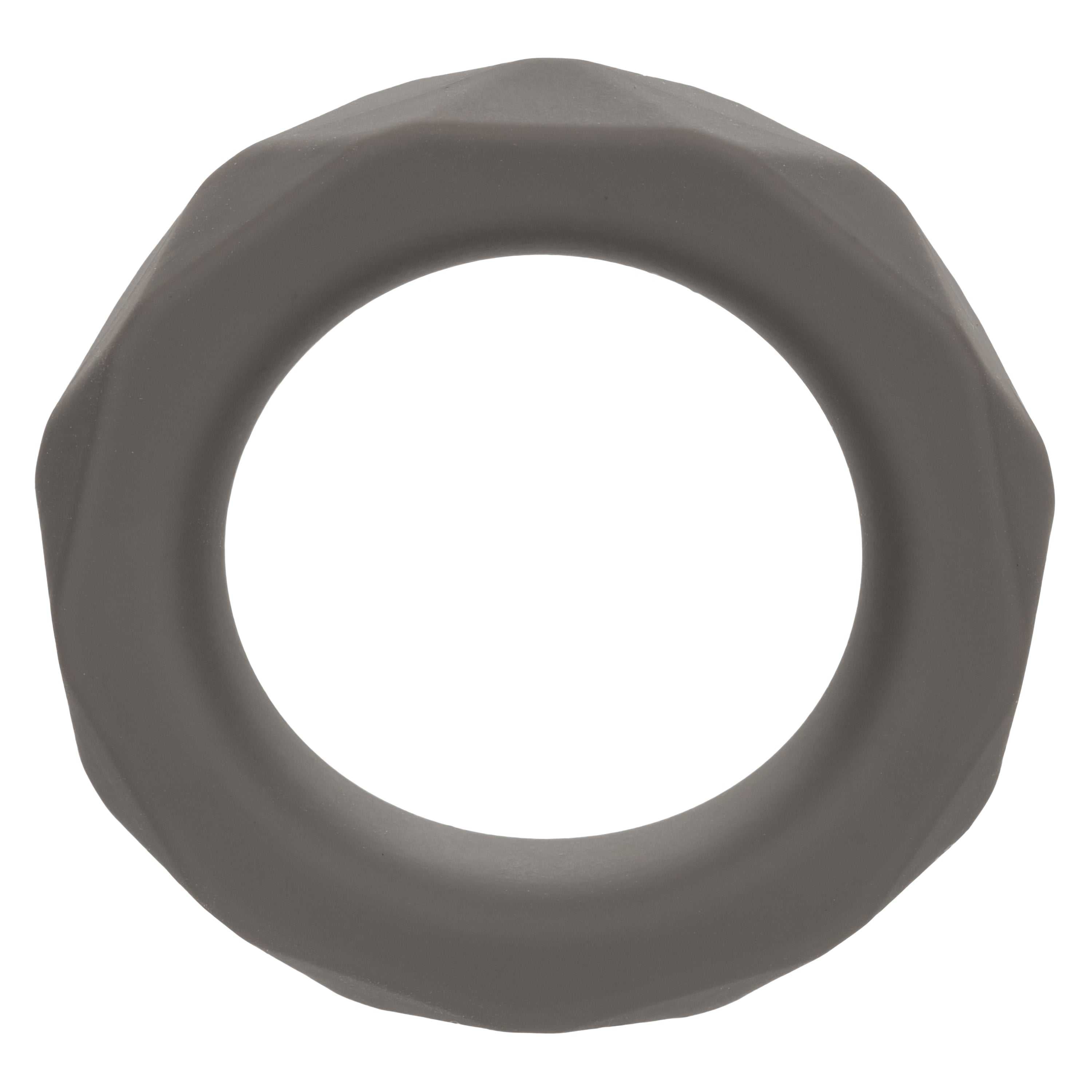 Alpha Liquid Silicone Prolong Prismatic Ring - Gray Luxe Ember Essentials