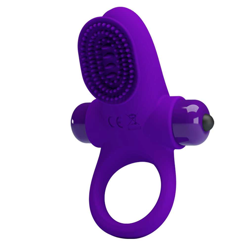 Pretty Love Vibrating Cock Ring II - Purple Luxe Ember Essentials
