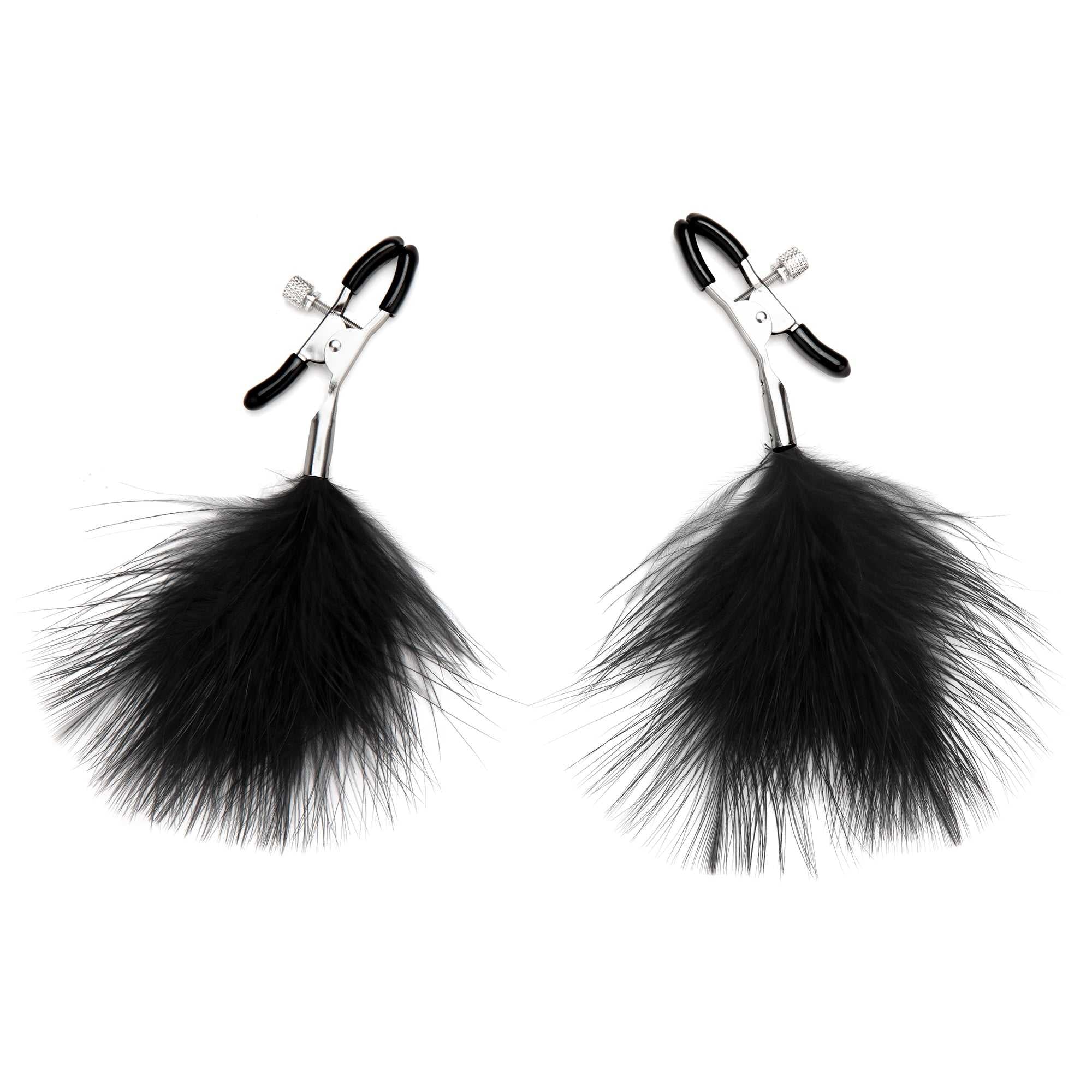 Feather Nipple Clamps Luxe Ember Essentials