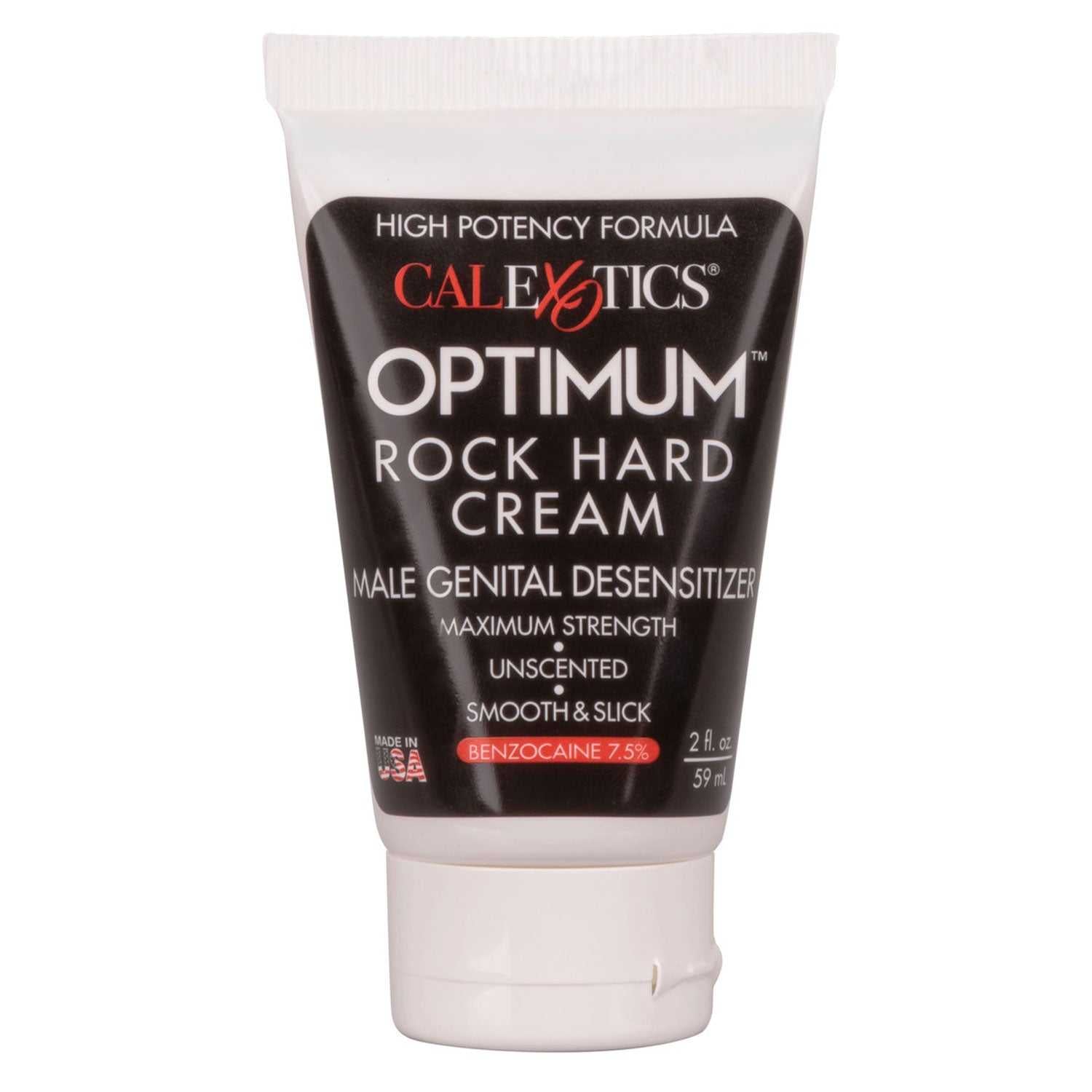 Optimum Rock Hard Cream - 2 Fl. Oz. - Boxed Luxe Ember Essentials