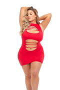 Can't Commit Dress - Queen Size - Red Luxe Ember Essentials