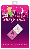 Bride-to-Be Party Dice Luxe Ember Essentials