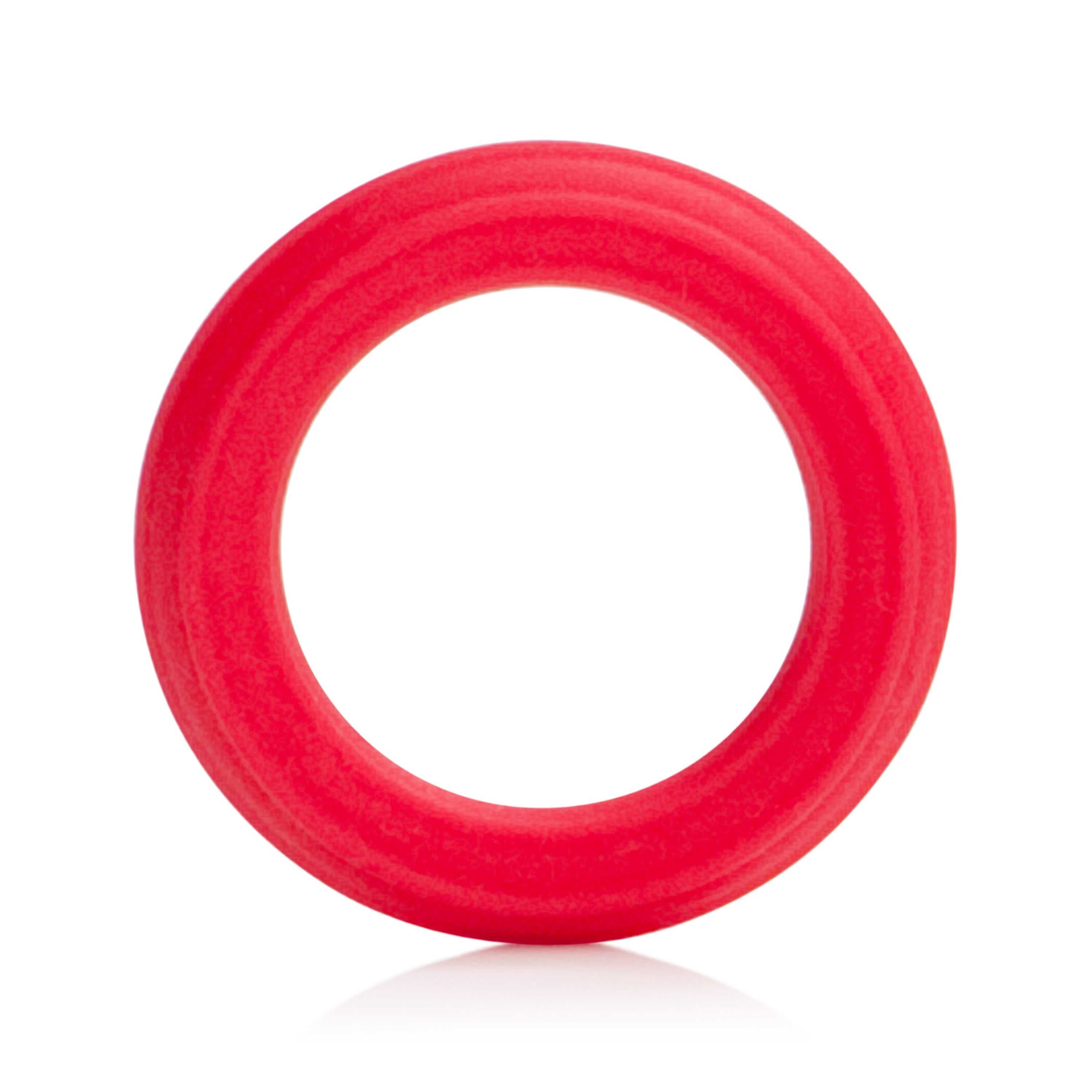 Caesar Silicone Ring - Red Luxe Ember Essentials