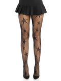 "Star Net Tights - Os - Black LA-9916BKOS"