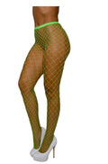 Pantyhose Fence Net - Os - Neon Lime Luxe Ember Essentials