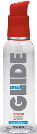 Anal Glide Silicone Lubricant 2 Oz Pump Bottle Luxe Ember Essentials