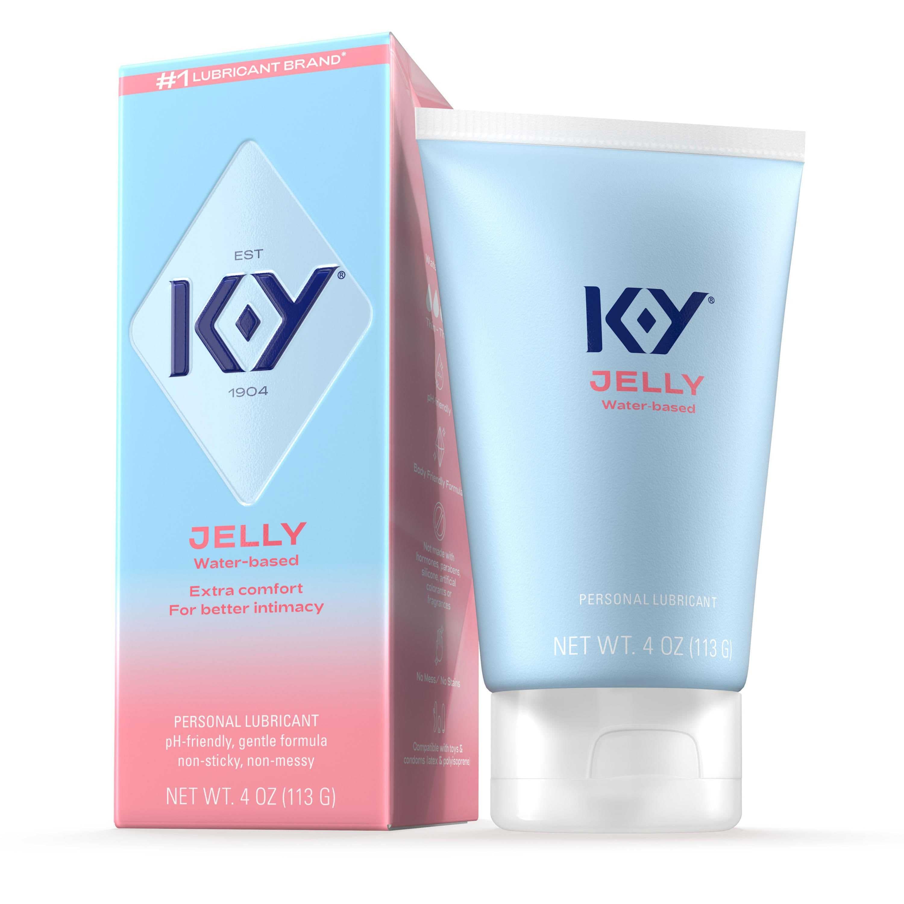 K-Y Jelly 4 Oz Tube - Large Luxe Ember Essentials