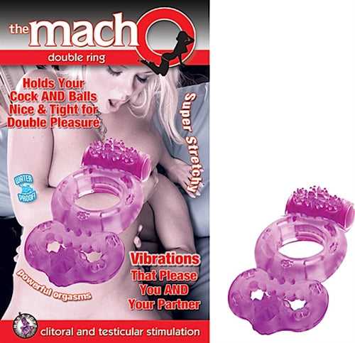 The Macho Double Ring Purple Luxe Ember Essentials