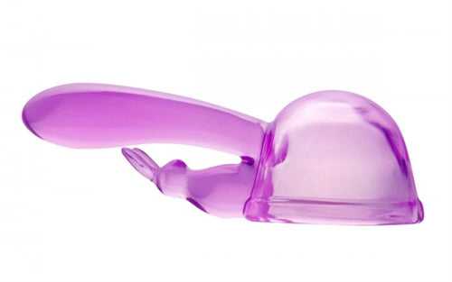 Original Rabbit Dual Stimulation Wand Attachment - Purple We-Ab935 Luxe Ember Essentials
