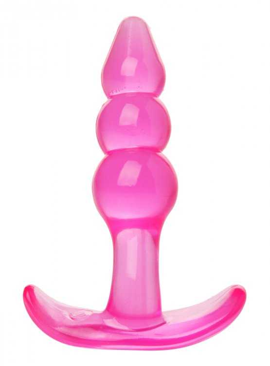 Bubbles Bumpy Starter Anal Plug - Pink Luxe Ember Essentials