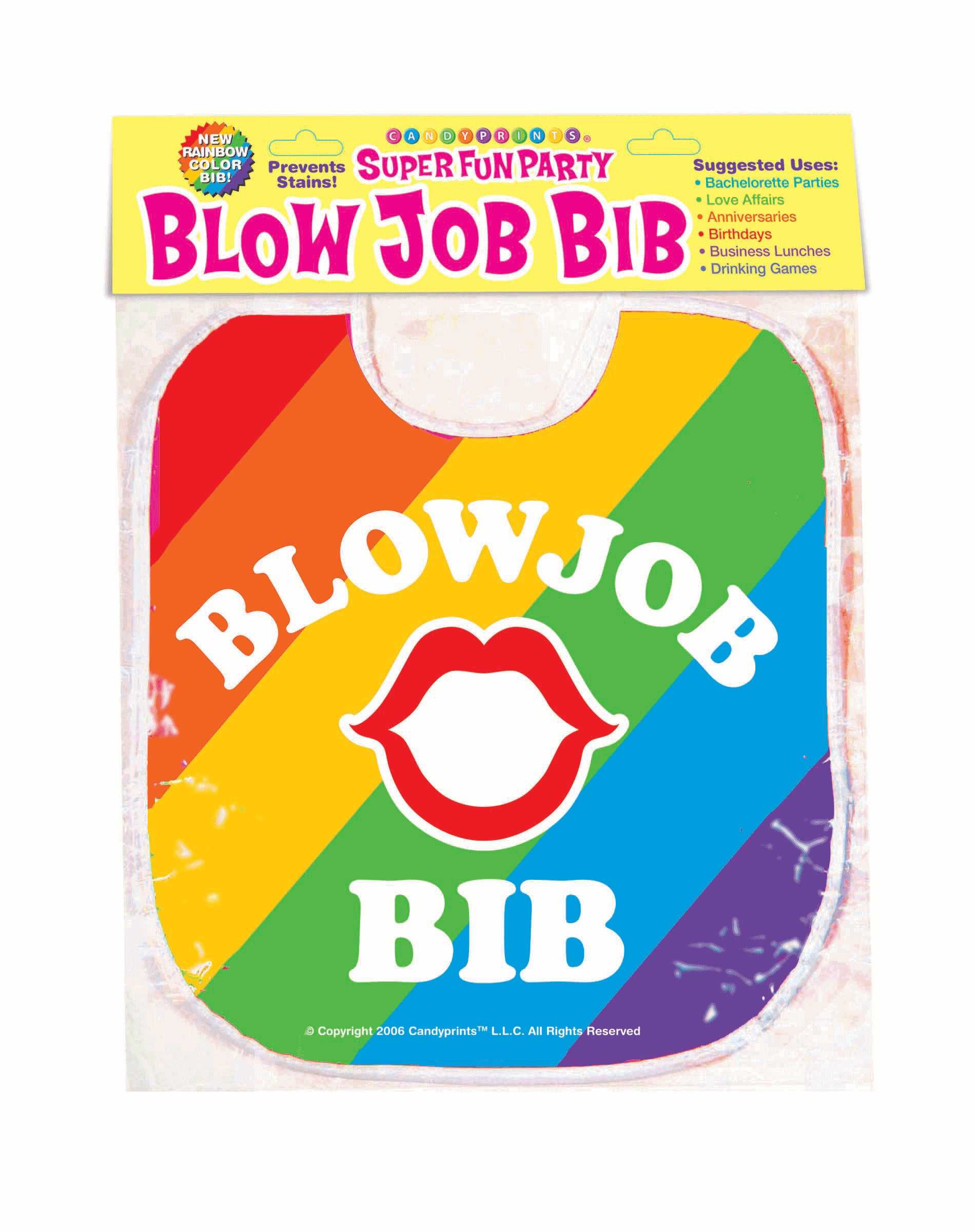 Blow Job Bib - Rainbow Luxe Ember Essentials