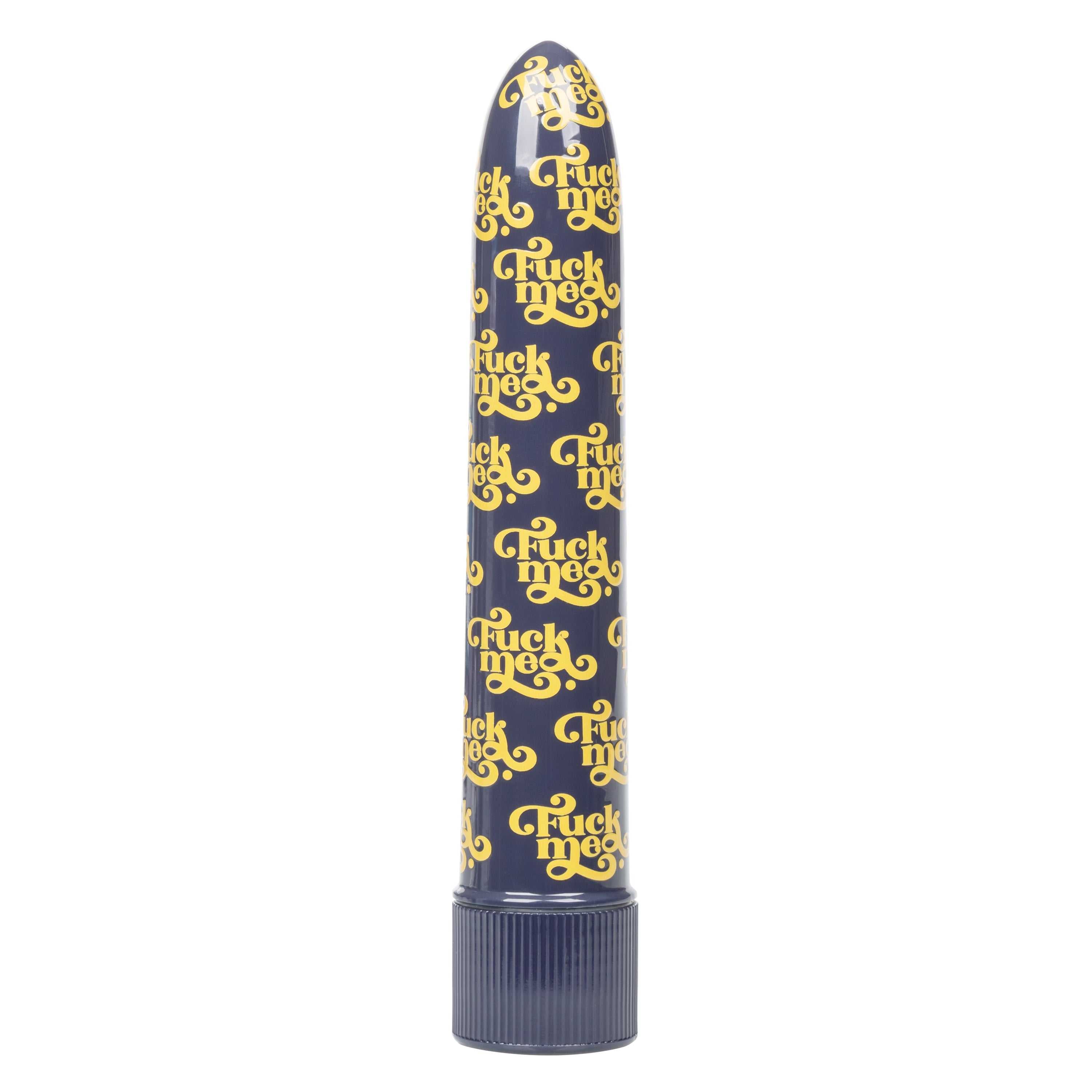 Naughty Bits Fuck Me Vibrating Fuck Stick Luxe Ember Essentials