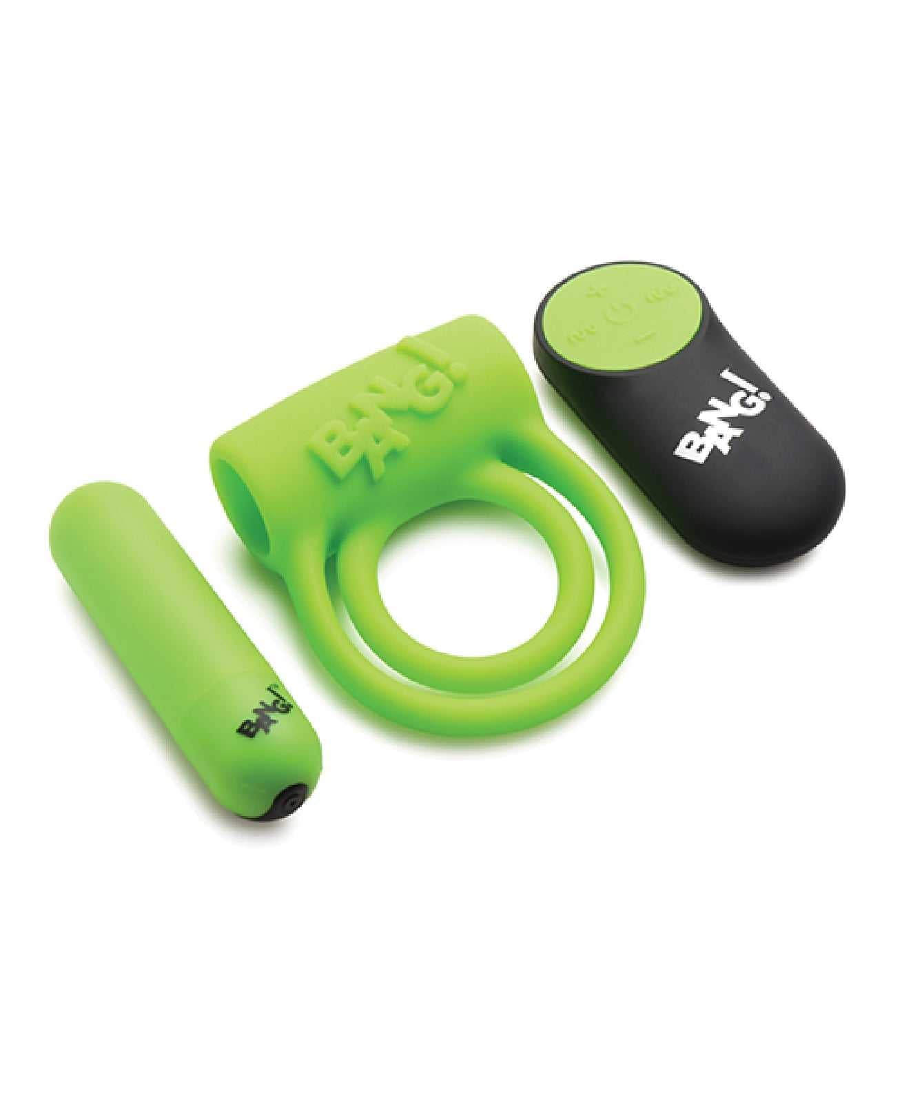 Glow in the Dark Cock Ring - Green Luxe Ember Essentials
