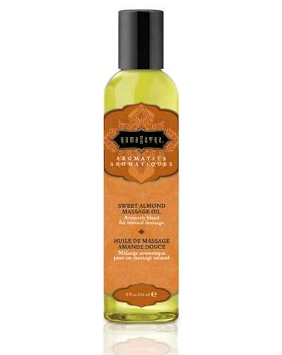 Aromatic Massage Oil - Sweet Almond - 8 Fl. Oz. Luxe Ember Essentials