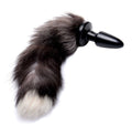 Grey Fox Tail Anal Plug Luxe Ember Essentials