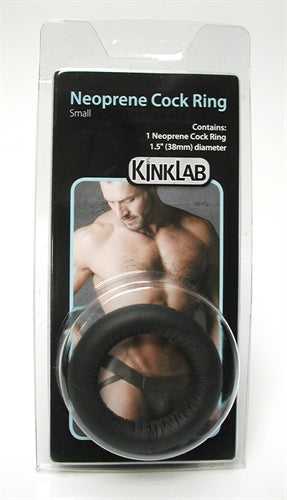 Neoprene Cock Rings Small Thick Luxe Ember Essentials