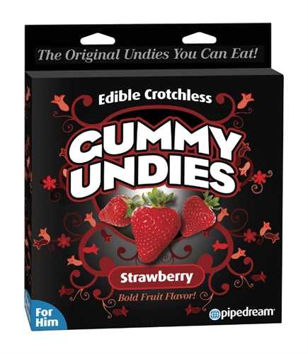 Gummy Undies - for Him - Strawberry Luxe Ember Essentials