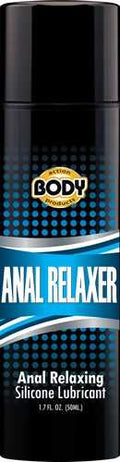 Body Action Anal Relaxer Silicone Lubricant 1.7 Oz Luxe Ember Essentials