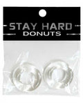 Stay Hard Donuts - 2 Pack - Clear Luxe Ember Essentials