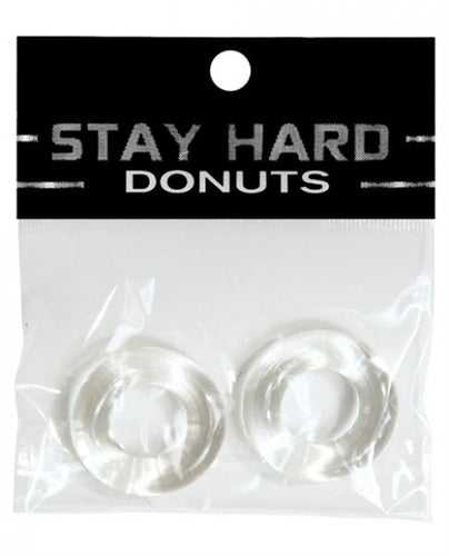 Stay Hard Donuts - 2 Pack - Clear Luxe Ember Essentials