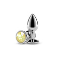 "Rear Assets Silver Small Yellow Gem NSN-0970-09"