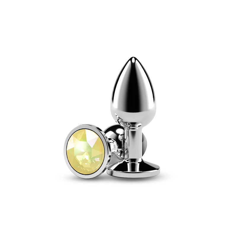 "Rear Assets Silver Small Yellow Gem NSN-0970-09"