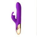 Karlin USB Rechargeable 10-Function Rabbit Vibrator - Purple Luxe Ember Essentials