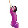 "Light Up Pecker Sports Bottle Purple HP-3428"