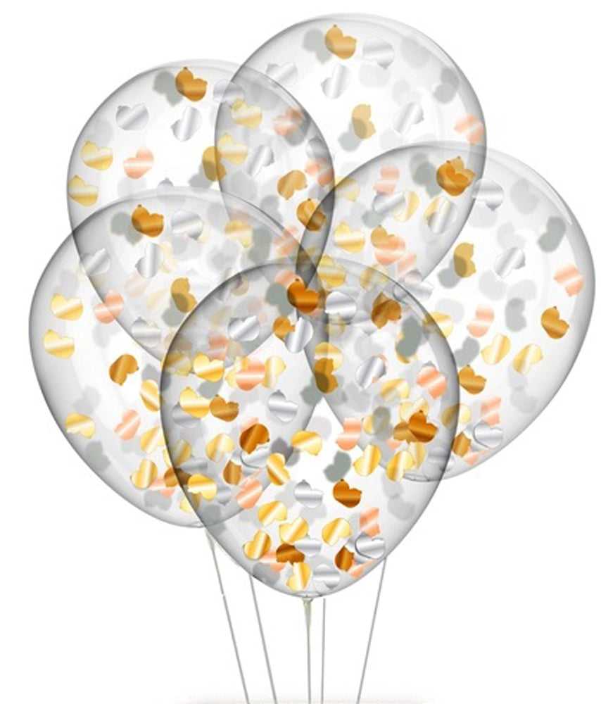 Glitterati Boobie Confetti Balloons Luxe Ember Essentials