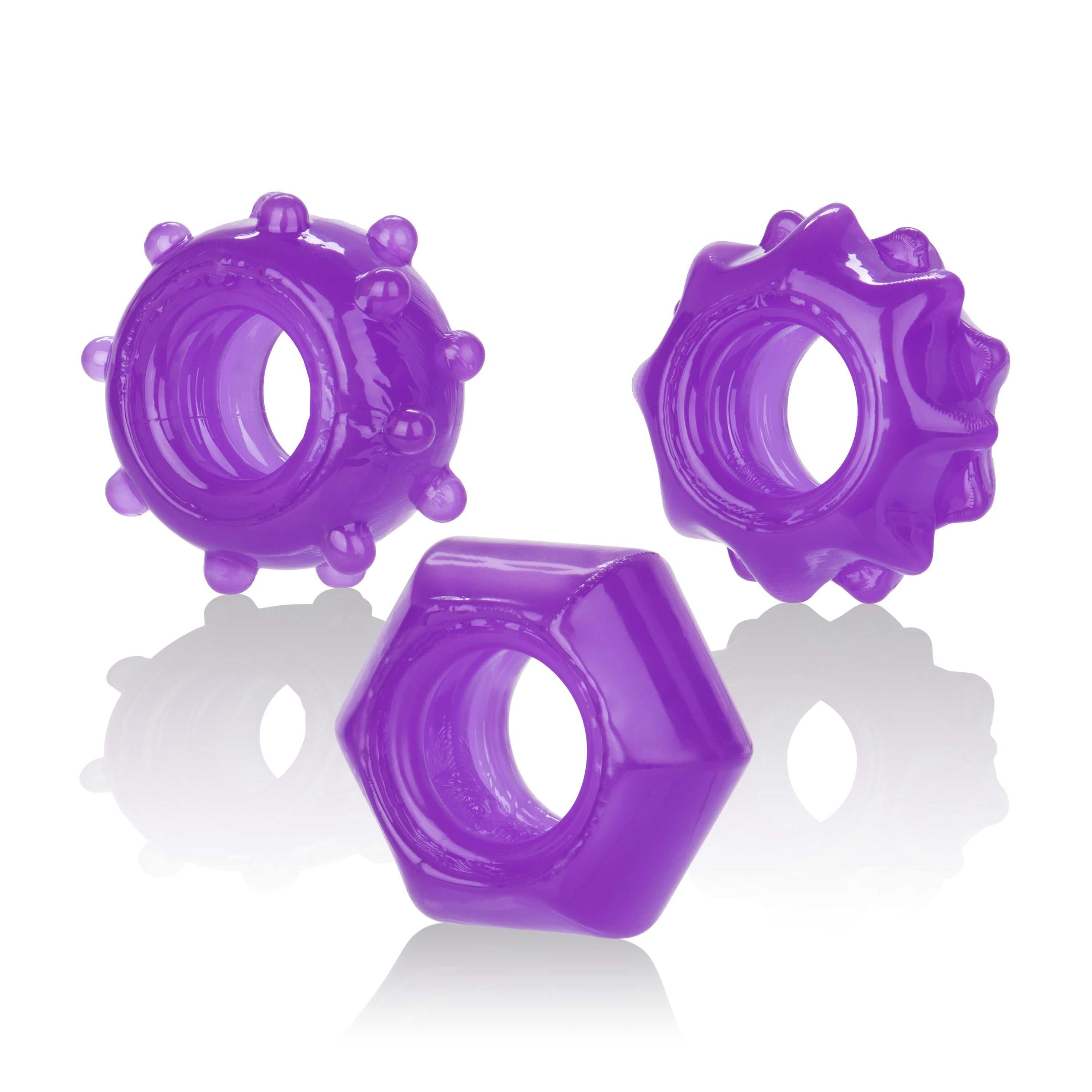 Reversible Ring Set - Purple Luxe Ember Essentials